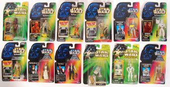 ASSORTED KENNER CARDED STAR WARS ACTION FIGURES
