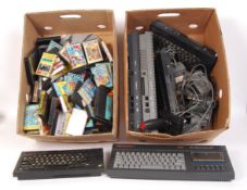 LARGE QUANTITY SINCLAIR SPECTRUM CONSOLES & GAMES