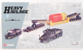 CORGI HEAVY HAULAGE BOXED DIECAST MODEL PRESENTATI