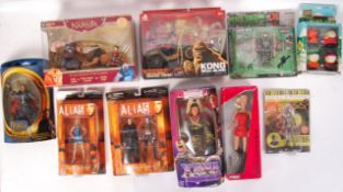 COLLECTION OF ASSORTED TV & FILM RELATED ACTION FIGURES