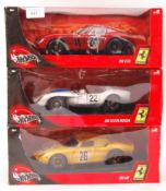 100% HOT WHEELS PRECISION DIECAST MODEL 1:18 SCALE FERRARI'S