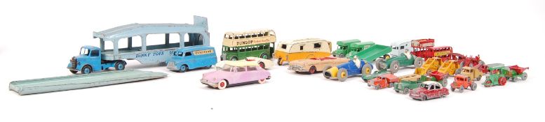 ASSORTED VINTAGE DINKY & MATCHBOX LESNEY DIECAST MODELS