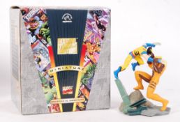 MARVEL LEGENDS APPLAUSE WOLVERINE VS SABRETOOTH STATUE