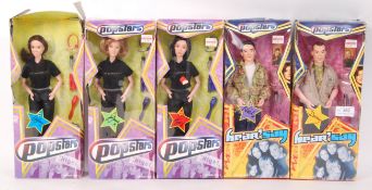 FULL SET OF POPSTARS ' HEAR'SAY ' DOLLS / ACTION FIGURES