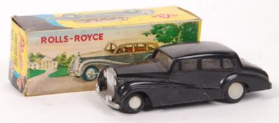 RARE VINTAGE HONG KONG ' TAT ' MADE ROLLS ROYCE FRICTION CAR