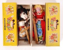 VINTAGE PELHAM PUPPET PUPPETS - CINDERELLA & HORSE