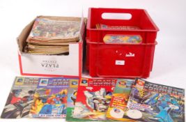 LARGE COLLECTION VINTAGE TRANSFORMERS COMIC BOOKS