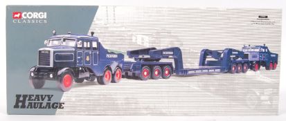 CORGI HEAVY HAULAGE BOXED DIECAST MODEL SET