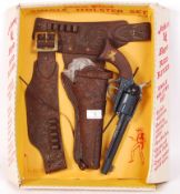 RARE 1960'S JOHNNY EAGLE SINGLE HOLSTER COWBOY GUN SET