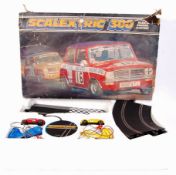 VINTAGE SCALEXTRIC 300 MINI RACING SLOT CAR SET