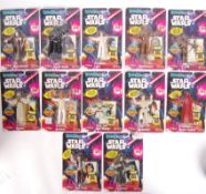 COLLECTION OF VINTAGE STAR WARS CARDED ACTION FIGURES
