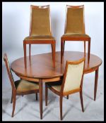 A retro 20th Century G-Plan teak drop leaf dining