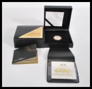 1/4 Krugerrand - A quarter Krugerrand gold proof c