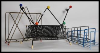 A vintage 1960's Atomic / Sputnik angular metal co