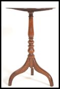 A 19th century Victorian mahogany wine table raise