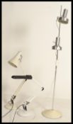 A vintage retro 20th century Anglepoise twin spot