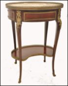 An Edwards & Roberts Edwardian kingwood and marble