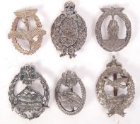 ASSORTED REPRODUCTION WWII SECOND WORLD WAR THIRD REICH BADGES