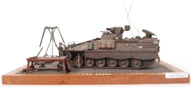 MUSEUM QUALITY MILITARY MODEL DIORAMA