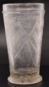 RARE PRE-WWI ERA KAISERREICH AUSTRO-PRUSSIAN UNITY DRINKING GLASS