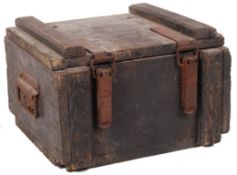 WWI FIRST WORLD WAR FIELD AMMUNITION CRATE