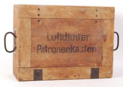 ORIGINAL WWII GERMAN NAZI STICK GRENADE WOODEN CRATE