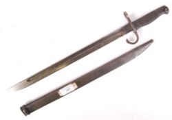 1897 PATTERN JAPANESE MILITARY ARISAKA RIFLE BAYONET