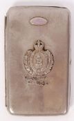 WWI FIRST WORLD WAR BRITISH WEST INDIES REGIMENT CIGARETTE CASE