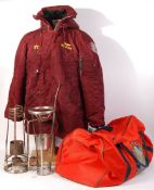 RARE COLLECTION OF BREITLING ORBITER ' AROUND THE WORLD BALLOON ' FLIGHT MEMORABILIA