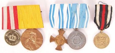 FRANCO-PRUSSIAN & WWI FIRST WORLD WAR GERMAN MEDALS