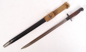 WWI FIRST WORLD WAR 1907 PATTERN RIFLE BAYONET