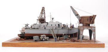 MUSEUM QUALITY MILITARY MODEL DIORAMA