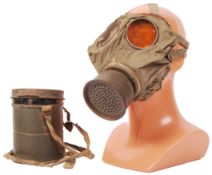 RARE WWI FIRST WORLD WAR GERMAN INFANTRY GAS MASK