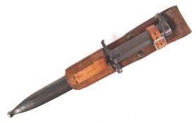 WWI FIRST WORLD WAR SWEDISH MAUSER RIFLE BAYONET