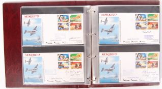 WWII INTEREST SIGNED / AUTOGRAPHED FIRST DAY COVERS FDC'S