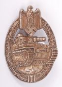 WWII SECOND WORLD WAR GERMAN NAZI PANZER TANK ASSAULT BADGE