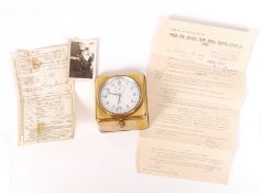 RARE WWII DUNKIRK INTEREST DUCHESS OF MONTROSE SHIP'S CLOCK