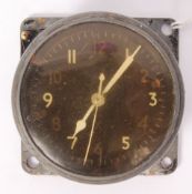 WWII SECOND WORLD WAR AIRCRAFT SMITHS COCKPIT CLOCK