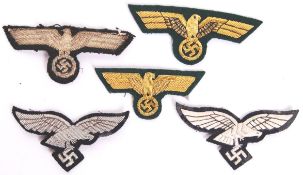WWII GERMAN SECOND WORLD WAR THIRD REICH NAZI INSIGNIA PATCHES