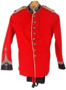 VICTORIAN OFFICER'S DRESS UNIFORM OF THE ROYAL BERKSHIRE REGIMENT