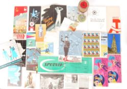 EPHEMERA RELATING TO THE BRUSSELS UNIVERSAL AND INTERNATIONAL EXHIBITION 1958
