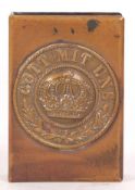 IMPERIAL GERMAN / PRUSSIAN WWI FIRST WORLD WAR MATCHBOX HOLDER