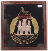 WWII SECOND WORLD WAR DORSETSHIRE REGIMENT SAMPLER