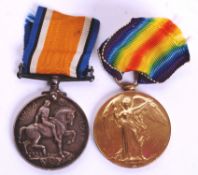 WWI MEDAL PAIR TO RAF AIR MECHANIC OF BRISTOL