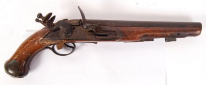 ANTIQUE 19TH CENTURY FLINTLOCK PISTOL