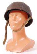 WWII SECOND WORLD WAR AIRBORNE / PARATROOPER STEEL HELMET