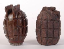 WWI FIRST WORLD WAR BRITISH HAND GRENADES / MILLS BOMBS