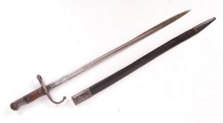 WWI FIRST WORLD WAR 1903 PATTERN TURKISH MAUSER RIFLE BAYONET