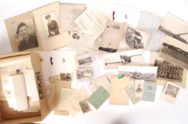 ASSORTED WWII MILITARY RELATED EPHEMERA