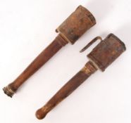 RARE WWI FIRST WORLD WAR GERMAN STICK GRENADES